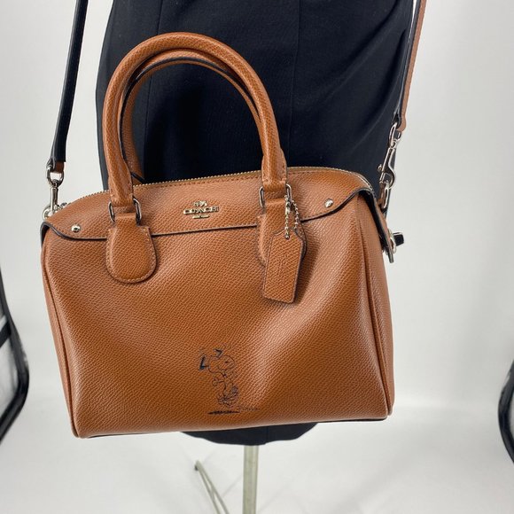 Coach Handbags - COACH x Peanuts Snoopy Mini Bennett Handbag